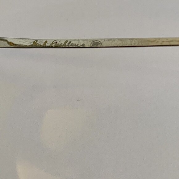 Jack Nicklaus Vintage Aviator Frames 412 48 Half Rim 56[]18 Bear Icon - Picture 4 of 8